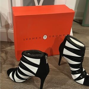 Ivanka Trump Striking Black and White Heels